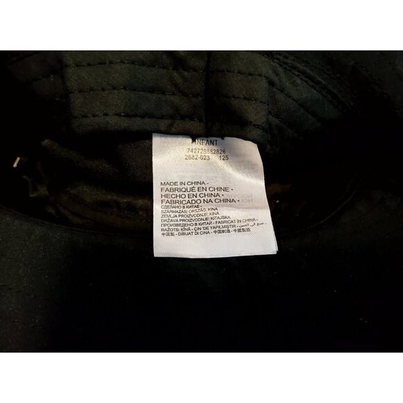 Nike Infant 12/24M Apex Bucket Hat w Strap Closure - Black UPF 40+ NWT - Picture 4 of 7
